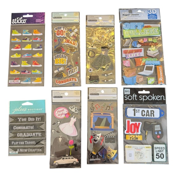 Other - Important Milestones Scrapbooking Sticker Set